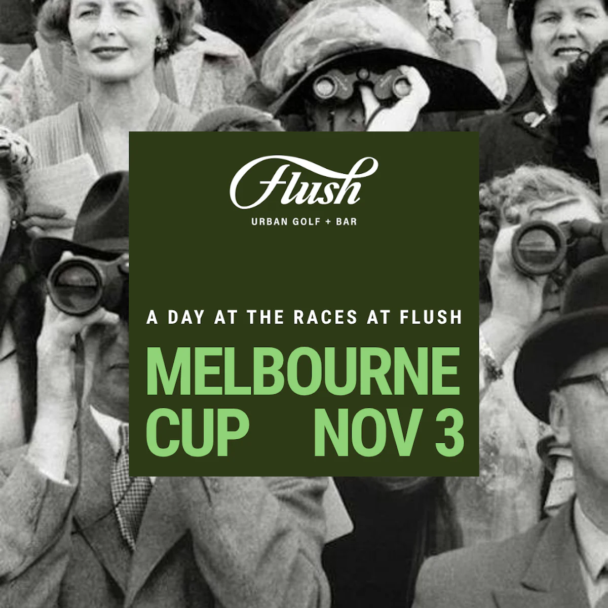 Flush Melbourne Cup